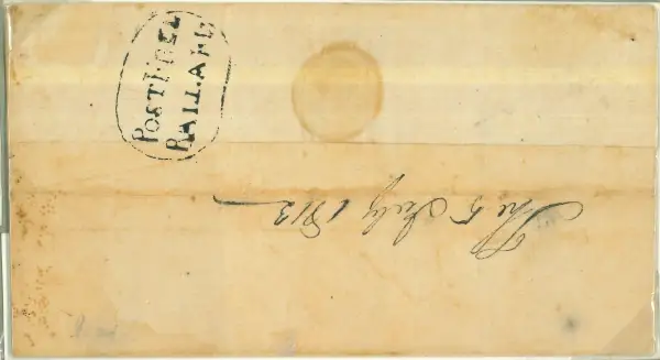 COV-2050 pre stamp cover
