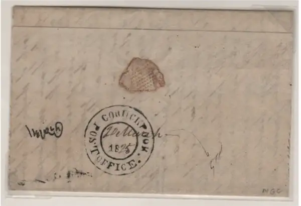 COV-867 pre stamp cover