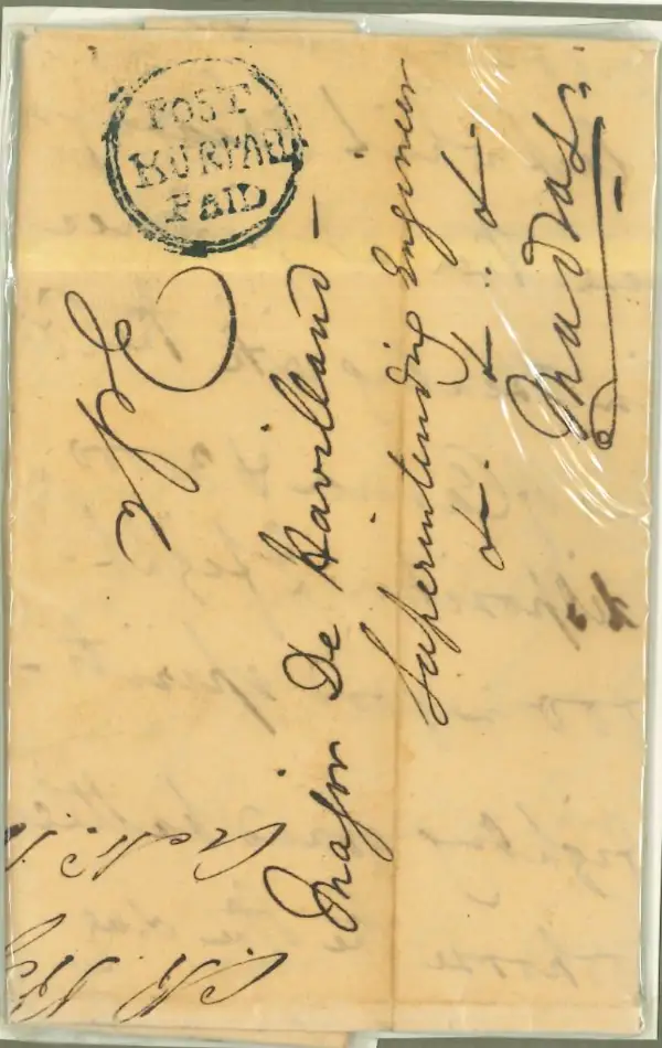 COV-2643 pre stamp cover