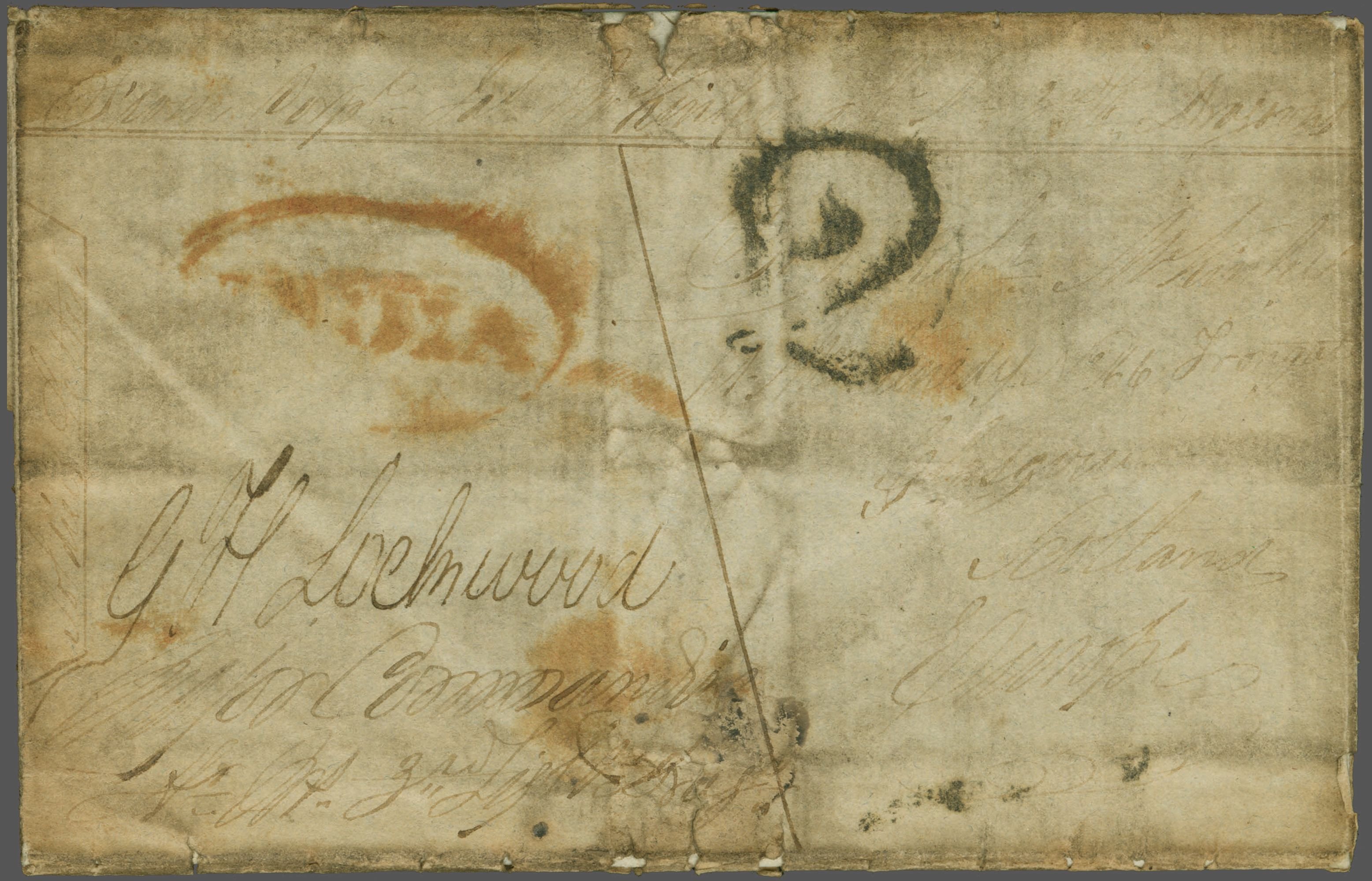 Bombay SD7 pre-1854 cover, Corinphila Auctions lot 6030