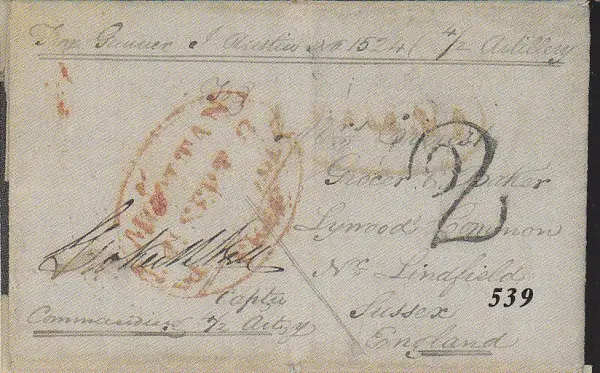 COV-2091 pre stamp cover
