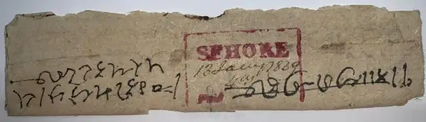 COV-2920 pre stamp cover