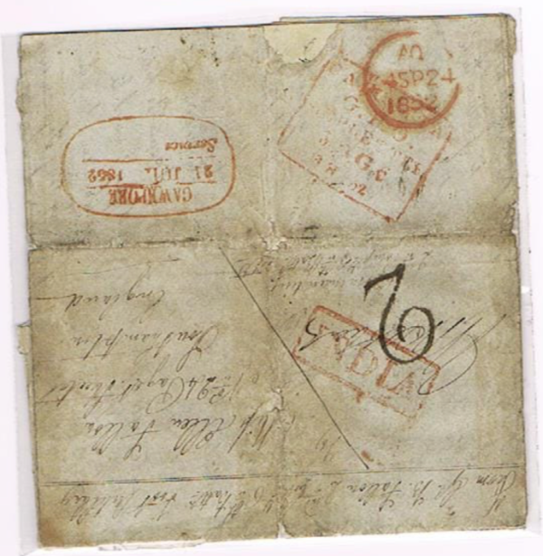 COV-2825 pre stamp cover