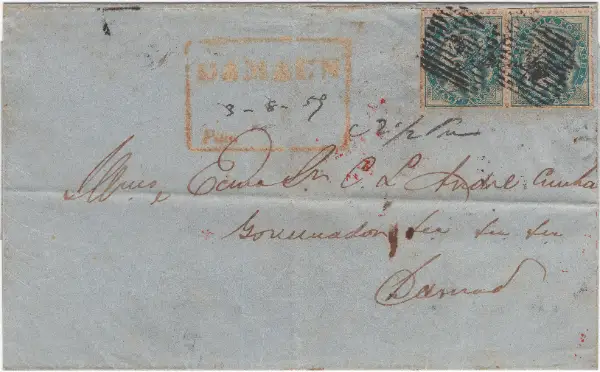 COV-3813 pre stamp cover