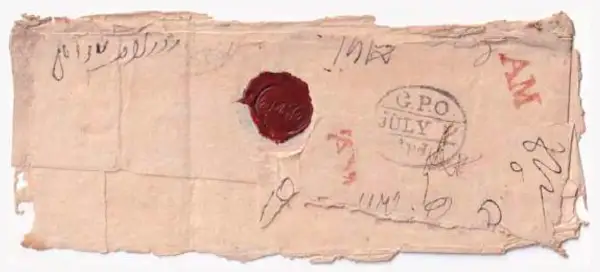 COV-2863 pre stamp cover