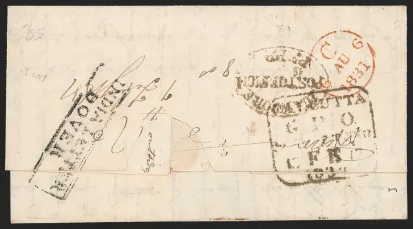 COV-251 pre stamp cover