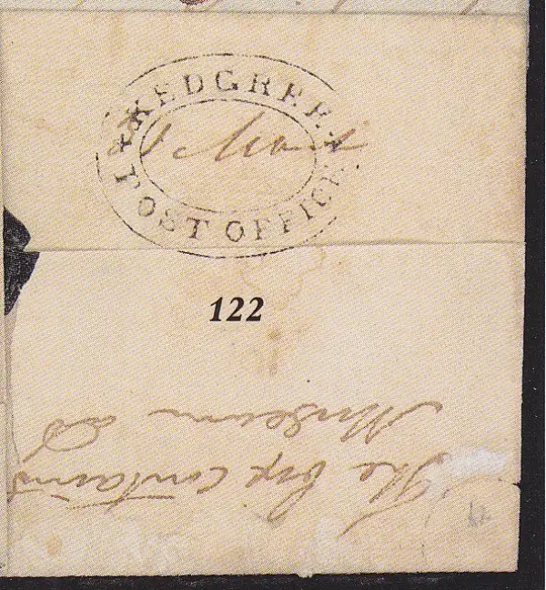 COV-1864 pre stamp cover