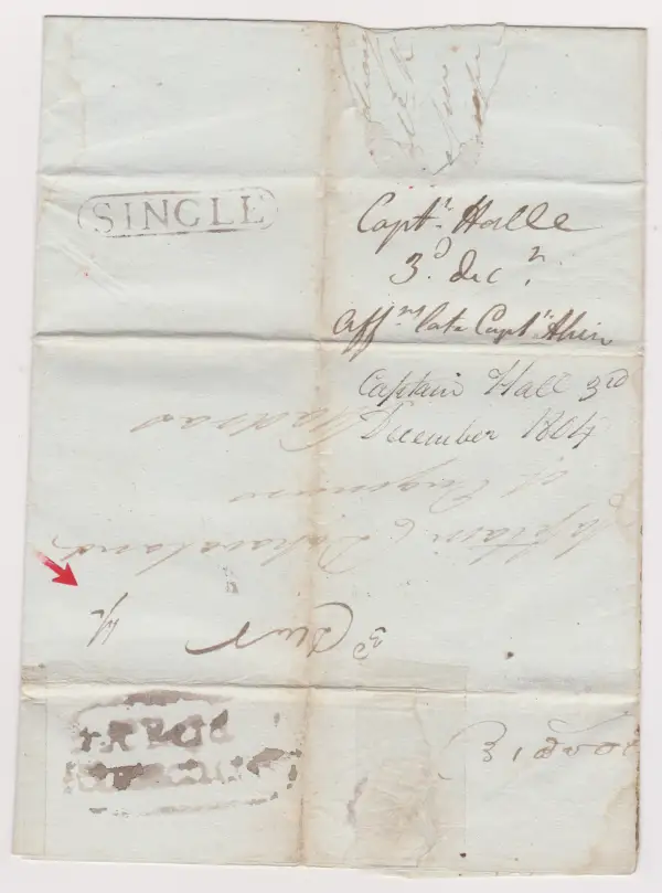COV-587 pre stamp cover