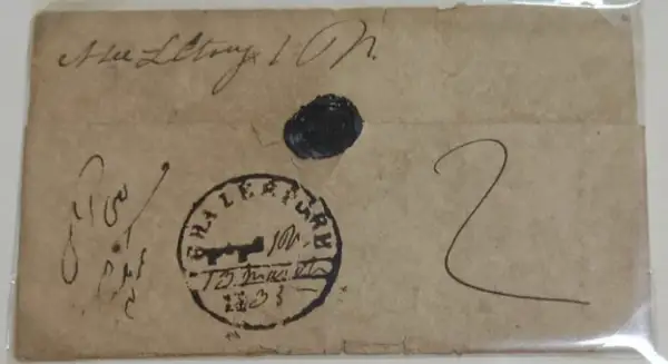 COV-2750 pre stamp cover