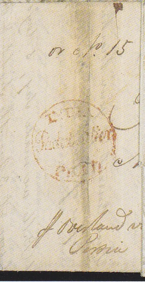 Bombay SD3 pre-1854 cover, Spink lot 238