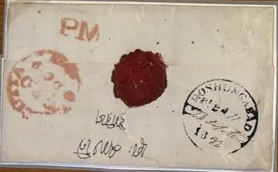 COV-2965 pre stamp cover