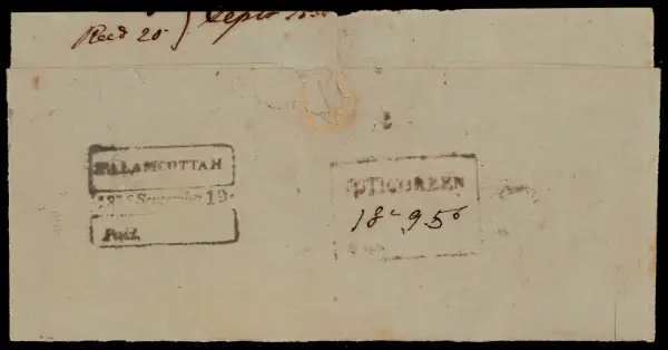 COV-4651 pre stamp cover