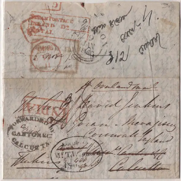 COV-2153 pre stamp cover