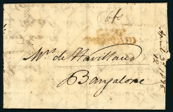 COV-1431 pre stamp cover