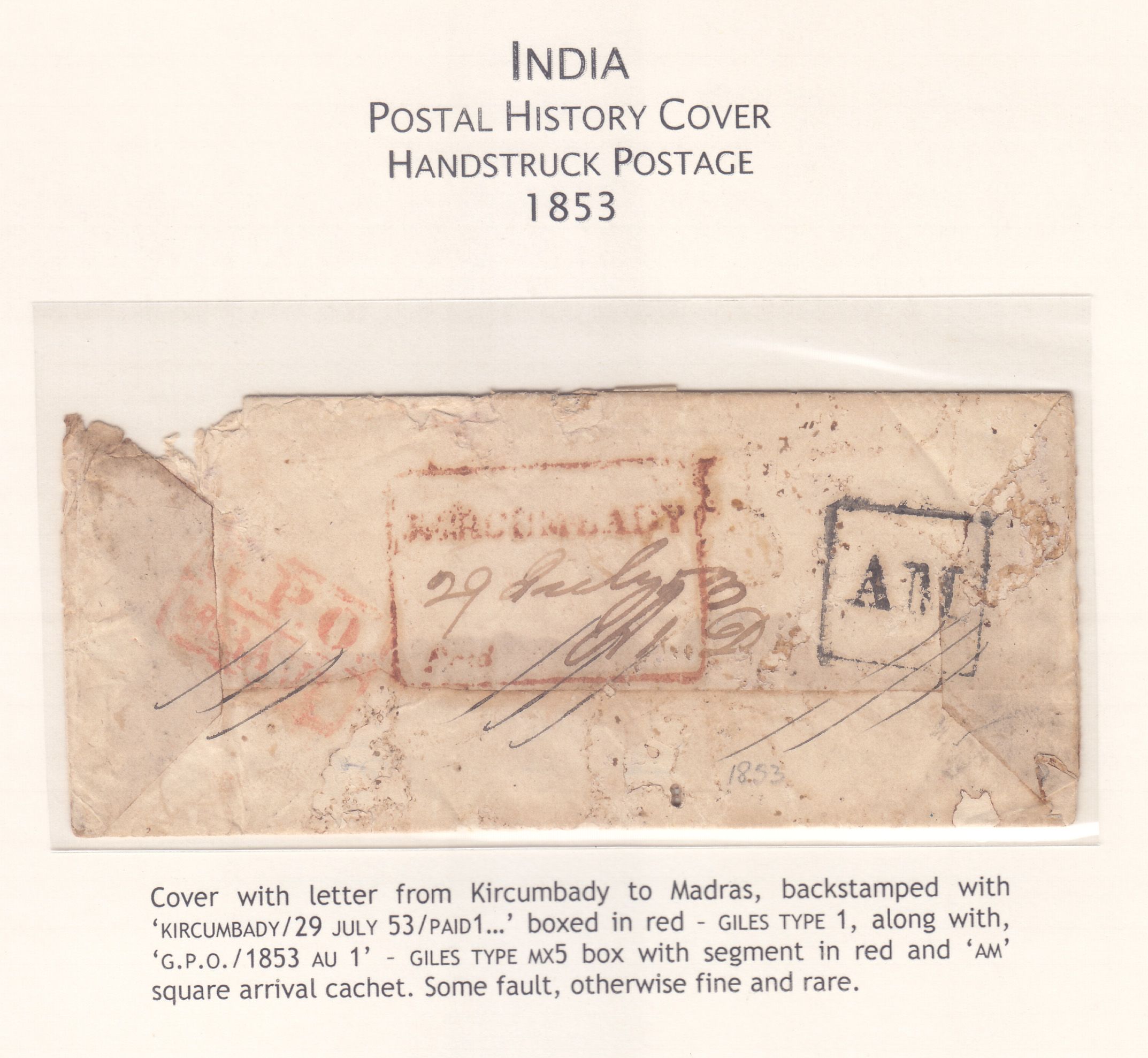 COV-3742 pre stamp cover