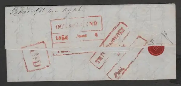 Ootacamund HG 4 pre-1854 cover