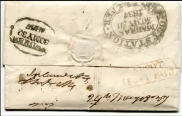 COV-2187 pre stamp cover