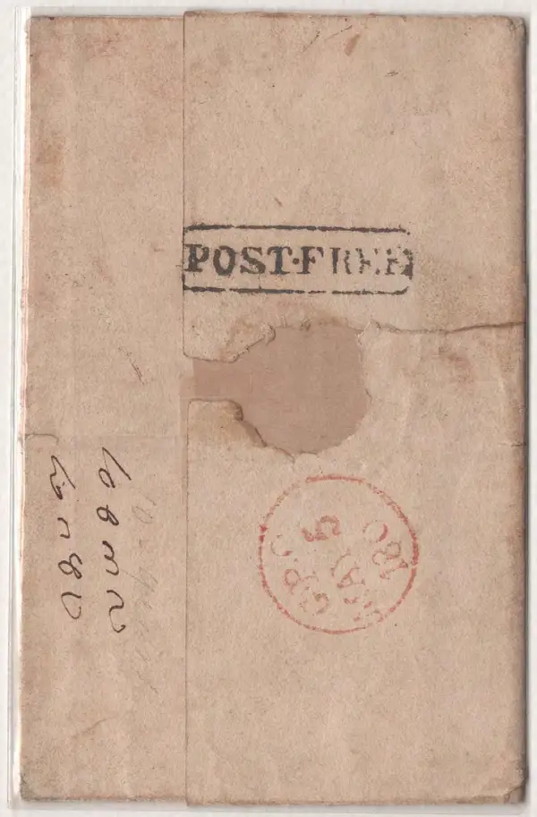 COV-2146 pre stamp cover