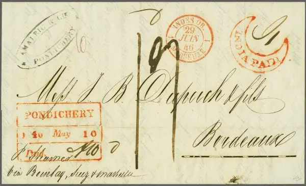 COV-605 pre stamp cover