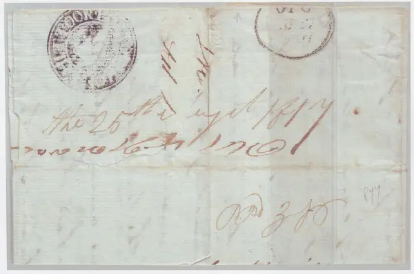 COV-1984 pre stamp cover