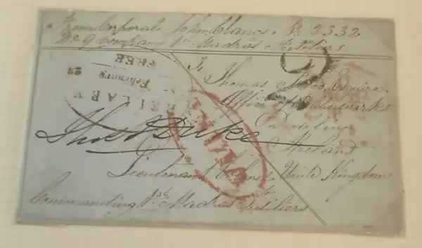 COV-2714 pre stamp cover