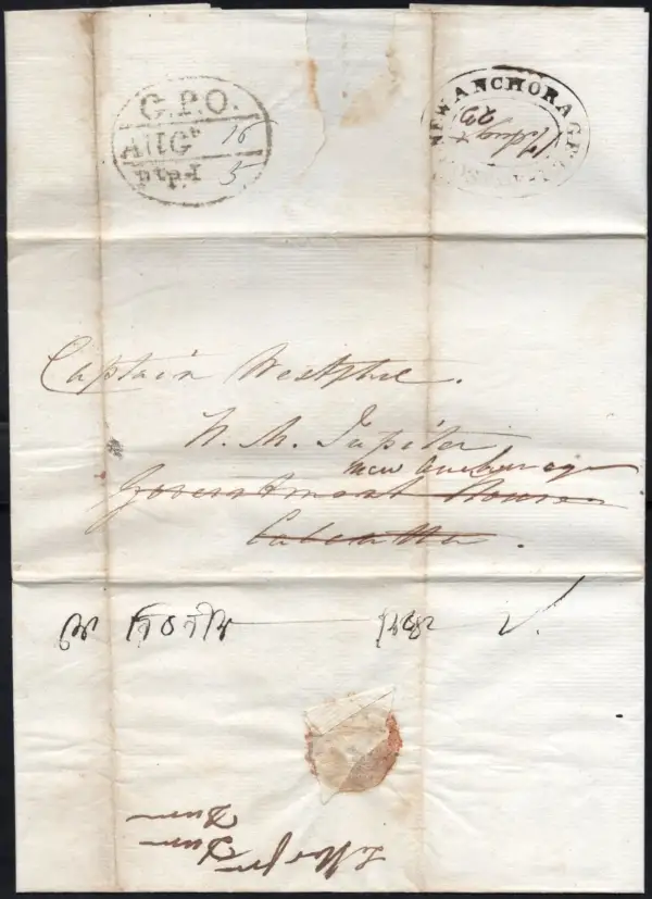 COV-2126 pre stamp cover