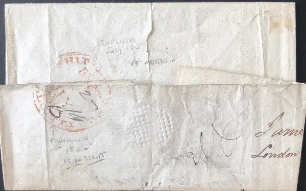 COV-3307 pre stamp cover