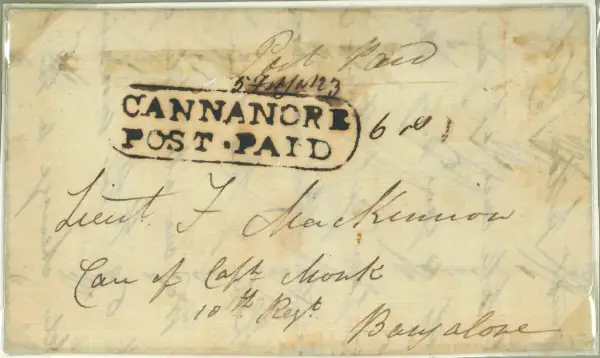 COV-2051 pre stamp cover