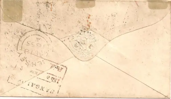 Bangalore HG 18 pre-1854 cover