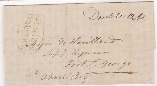 COV-3821 pre stamp cover