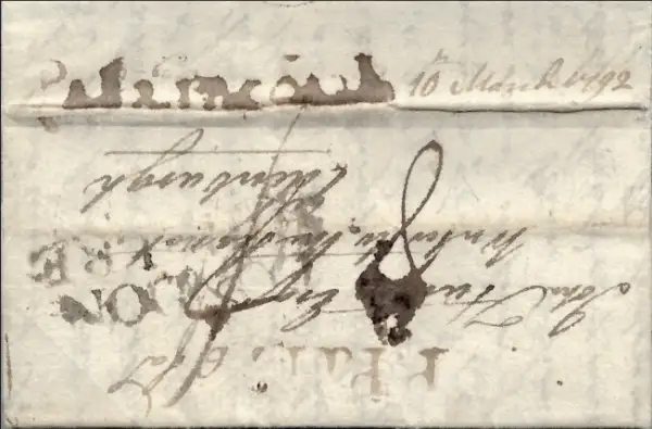 COV-2188 pre stamp cover