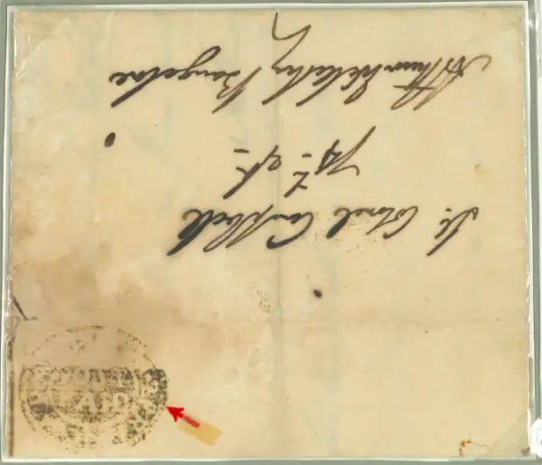 COV-2660 pre stamp cover