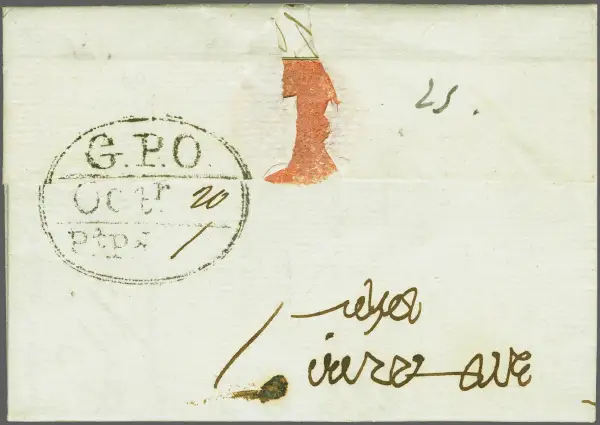 COV-610 pre stamp cover