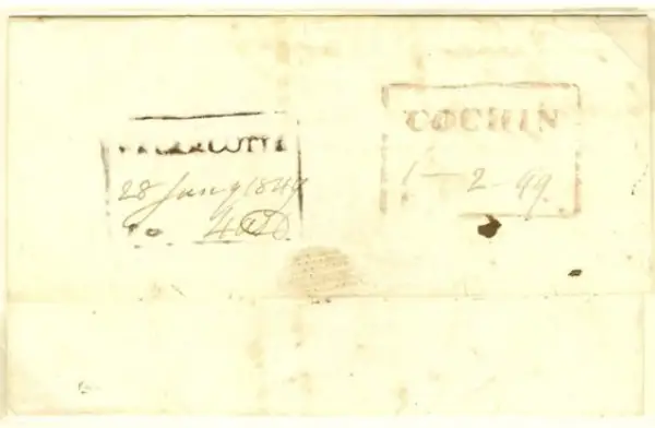 COV-725 pre stamp cover