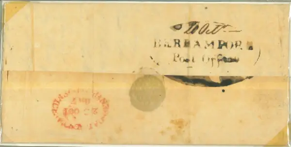 COV-2706 pre stamp cover