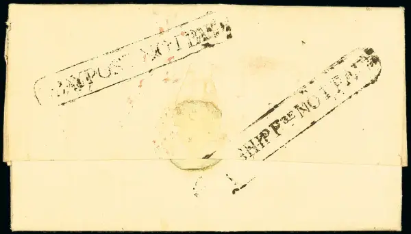 COV-1911 pre stamp cover