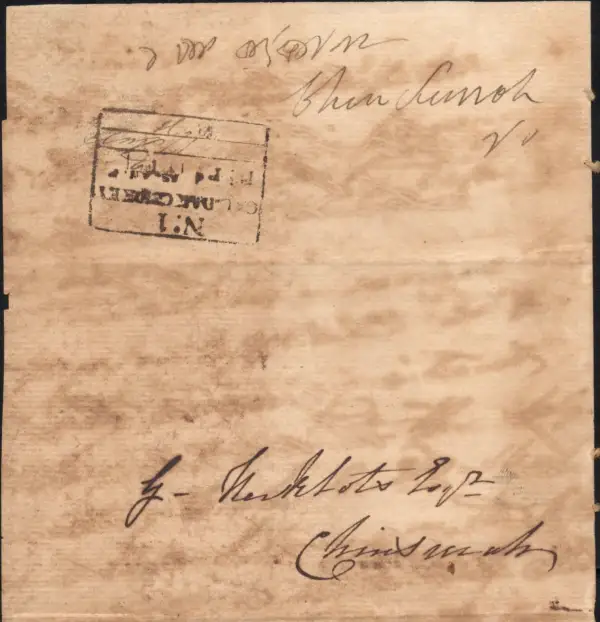 COV-2134 pre stamp cover