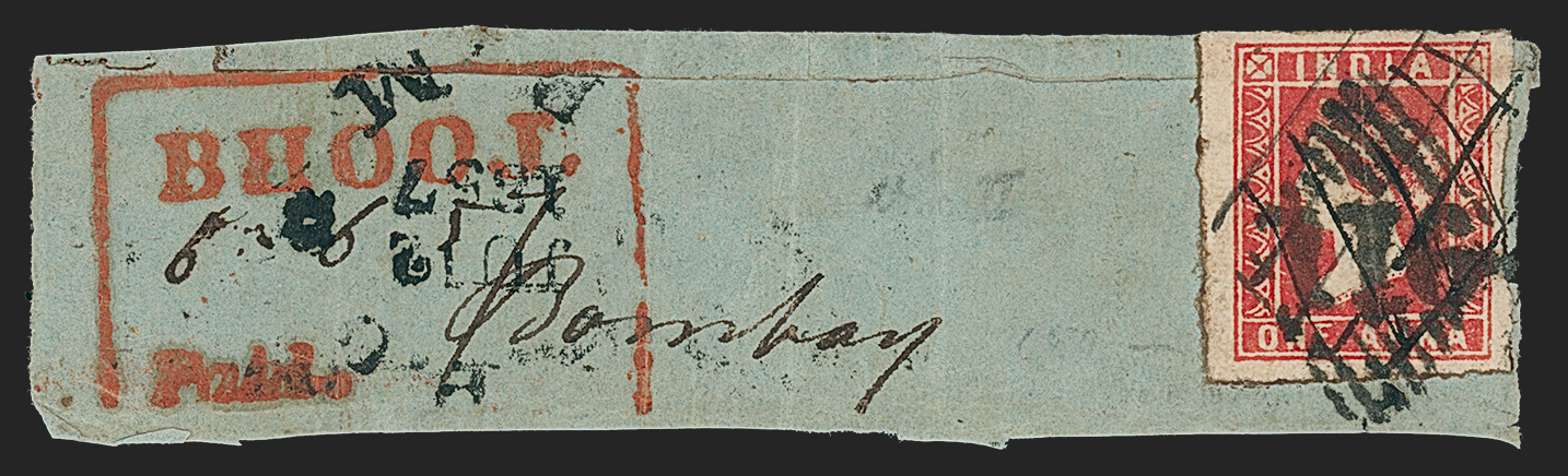 Pre-stamp cover of India — Bhooj HG 2, COV-5330, 1854