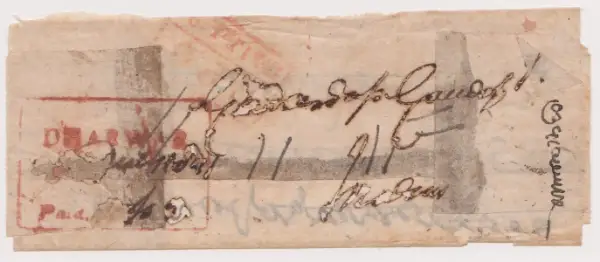 COV-3819 pre stamp cover