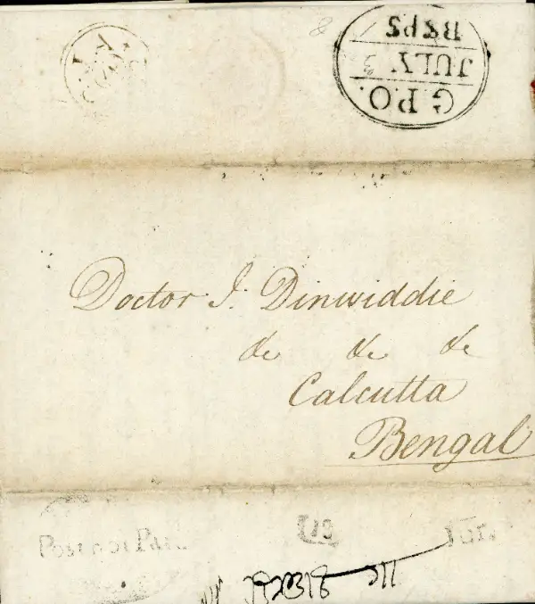 COV-2351 pre stamp cover