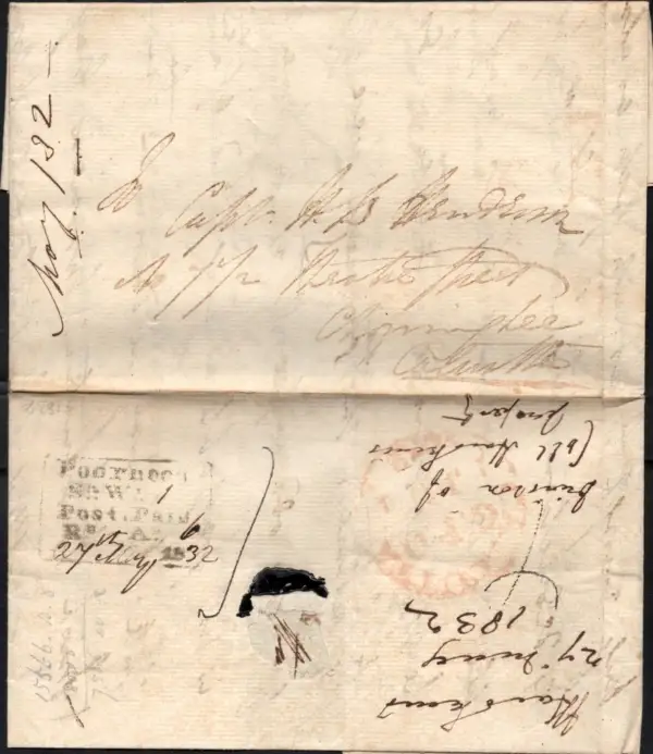 COV-2129 pre stamp cover
