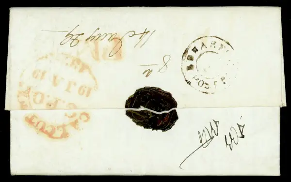 COV-1584 pre stamp cover