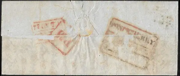 Pre-stamp cover of India — Pondicherry HG 12, COV-4715