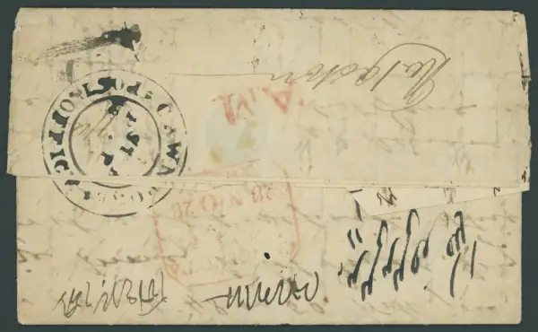COV-1918 pre stamp cover