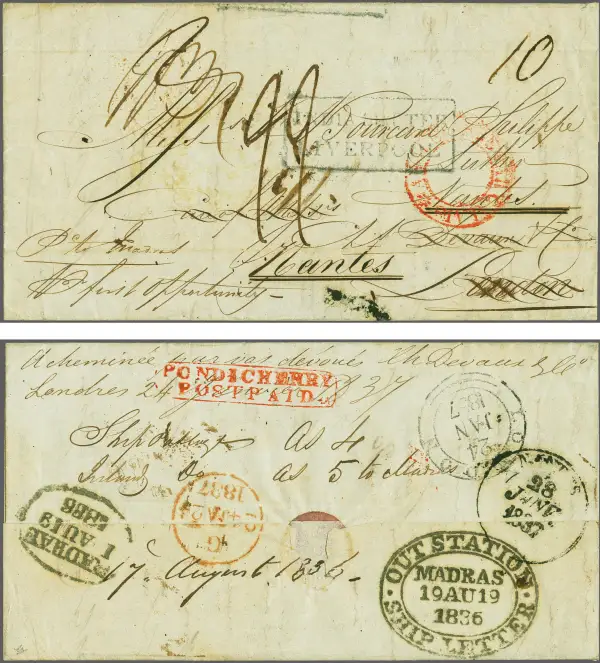 COV-598 pre stamp cover