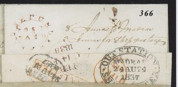 COV-2064 pre stamp cover