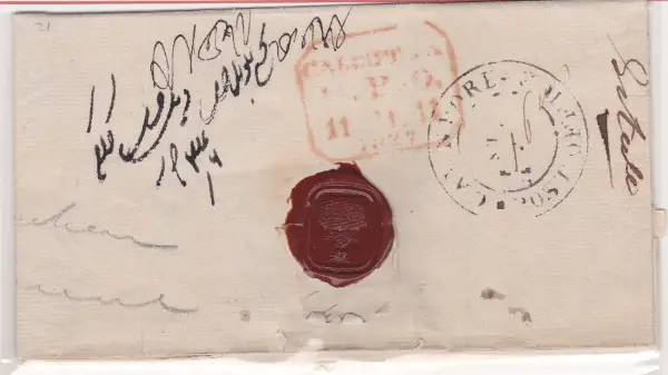 COV-4127 pre stamp cover