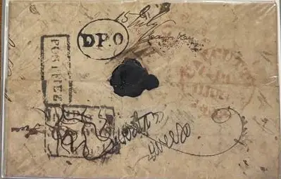 COV-2966 pre stamp cover