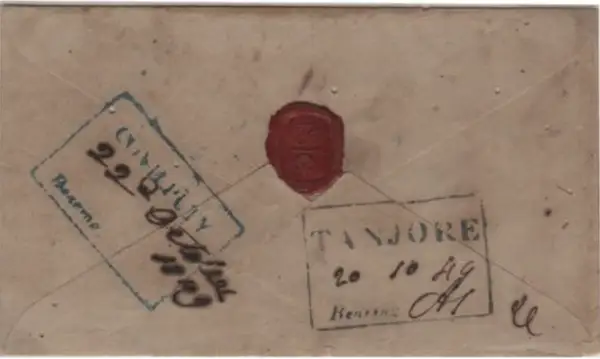 COV-813 pre stamp cover