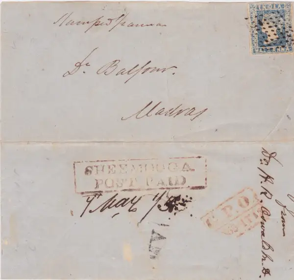 COV-548 pre stamp cover